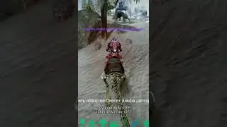 Прирученый альфа раптор арк мобайл #ark #arkisland #arkmobile #ark2 #freepalestine #аркмобайл