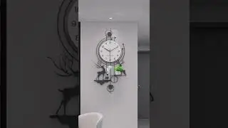 Different elegant clock design 😍 #clock #newdesign #homedecor #viral #shorts