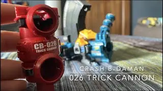 026 Trick Cannon | Crash B-Daman | Распаковка, сборка, обзор