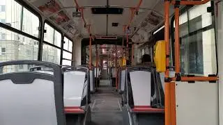 Linka: 59 Ev.č.: 566 Škoda 15Tr13/6M v úseku Mírové náměstí🚂 - Hraničář (02.02.21)
