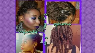 Loc Tutorial: 2 Strand Twists: Infinite Styling Options