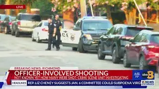 Richmond Police investigate officer-involved shooting on Commerce Road