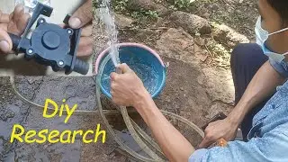 electric drill water pump