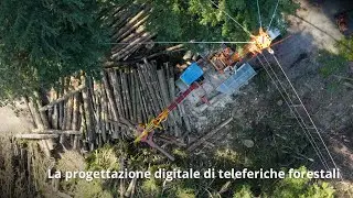 Progettazione digitale di teleferiche forestali ottimizzata grazie a un progetto di ricerca del WSL