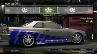 Need For Speed Underground 2  2Fast 2Furious Skyline Build By RASTAKITTEN