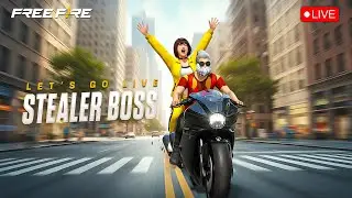 Free Fire LIVE With stealerboss #freefire #live