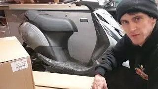 Piaggio Zip 172 Build - Unboxing the loot 🛠🛵💨