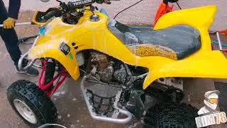 DEFI WHEELING comment apprendre a lever en quad ( 400 ltz )