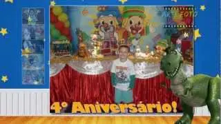 Retrospectiva Toy Story em 3D - Daniel 5 anos - Arte Foto Design