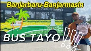 PERTAMA KALI NAIK BUS BRT BANJAR BAKULA ‼️ MENUJU SIRING KILOMETER 0⁉️