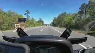 I took the Burgman on the Atlantic City Expressway to Bass Pro Shops