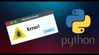 Python Programming Basics: ERRORS & BUGS