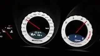 SL65 AMG V12 BITURBO  0-limitador