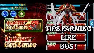 Digimon linkz - crimson god lance event effective tips for farming points