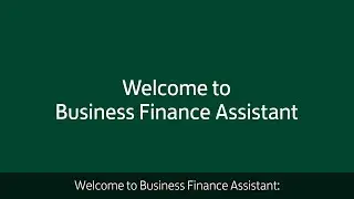 Business Finance Assistant