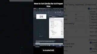 Как установить ограничения для размера листа А4 в AutoCAD | Простое руководство