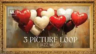 Best Valentine's Day TV Background Art with Romantic Music | Frame tv art for love