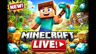 🟩 Chill Minecraft Live | Building, Exploring & Vibing  With @TaniGaming12