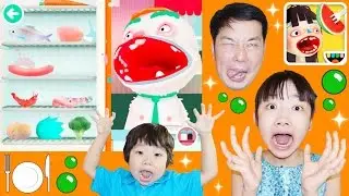 ★「ゲップしすぎ～！激辛＆激マズ料理も作ったよ！」トッカ・キッチン２★Toca Kitchen 2★