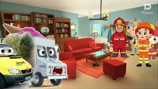 candy truck fire coming house gets grounded