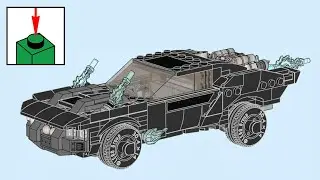 LEGO DC 76181, Бэтмобиль: погоня за Пингвином - инструкции по сборке