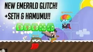 New emerald Glitch + Seth & hamumu!! :( | Growtopia ** MUST WATCH**
