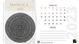 Indian Folk Art Calendar 2023 by IIFAG