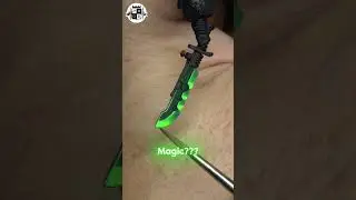 Painting a Necron Blad using just a brush