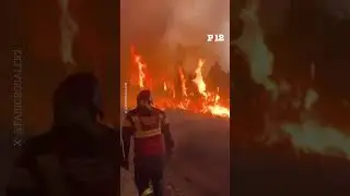 🔥 As&iacute; son los impresionantes incendios en Chubut
