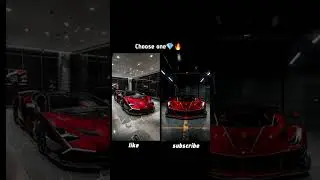 Choose one #cars #lamborghini #shorts