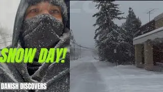 Snowy Walk In New Jersey! 
