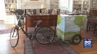 Longmeadow public library brings books on the road with book bike