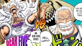 Luffy VS Garp Is Obvious