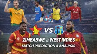 West Indies vs Zimbabwe T20 Worldcup Match Analysis and Prediction
