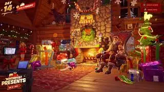 Opening FINAL Fortnite Winterfest Present