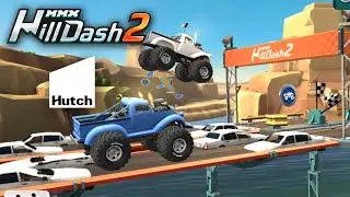 MMX HILL DASH 2: Gameplay Walkthrough-MONSTER- Part 2 - Levels 5-6-7-8-9 (iOS, Android)