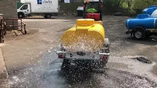 Water Trailer Complete With Honda WX10 Water Pump