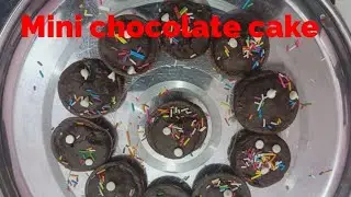 Mini chocolate cake without oven🔥🍫/Appam pan magic/Without maida/without cooker/ #viral #food #cake
