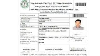 JSSC Police Constable Admit Card 2024 &ndash; Download Hall Ticket at jssc.nic.in | PET Date (Out)
