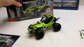 Обзор LEGO Technic 42027 &laquo;Гонщик в пустыне&raquo; (2014)