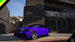 Mercedes-Benz S63 AMG W222 Supercharged V8 Testdrive+Customization - GTAV|FiveM