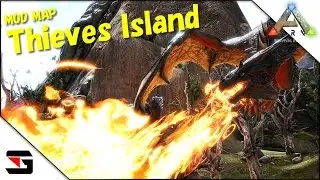 Modded ARK: Survival Evolved - Thieves Island Map