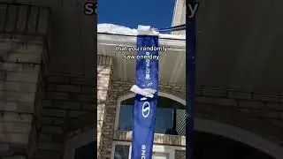 RANDOM LIFE HACK: Snow Shovel Roof Rake by Snow Joe&reg; / RJ208M / Get Equipped! #shorts