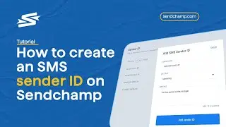 How to create a Sender ID on Sendchamp