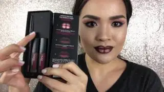 HudaBeauty Lip Contour Set Vixen & Famous By SwatchQueen