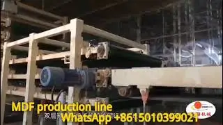 Full Automatic MDF HDF Production Line Machinery