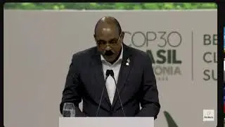 Hon. Gaston Browne@COP 30 Brasil