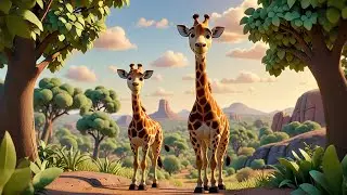 Stretch Like a Giraffe | Fun Kids Action Song | Nursery Rhymes and Baby Songs