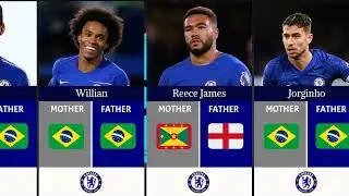 Top 100 Chelsea Legends 🔵⚽ | Their Origins, Parents & Untold Family Roots 🌍🔥
