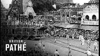 Celebrating The Festival Of Jagannath In India (1937)